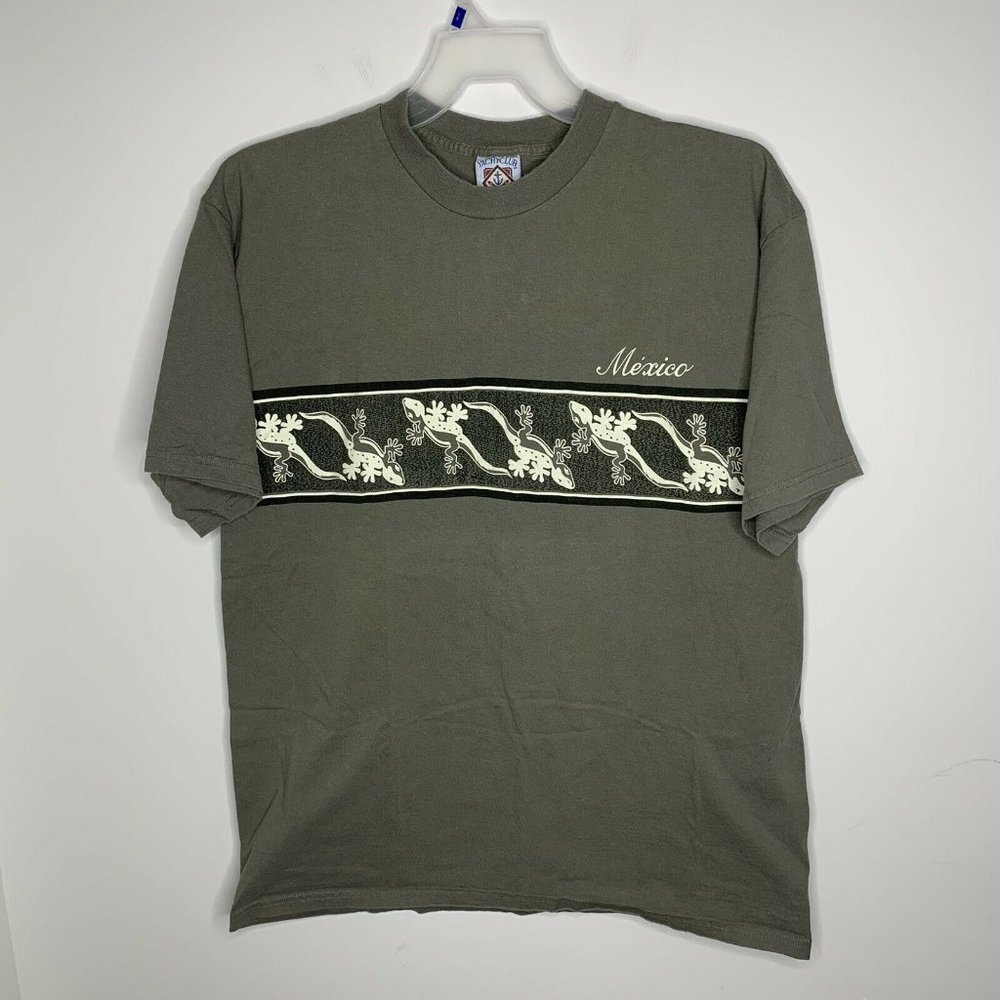Vintage Yacht Club Mens XL Olive Green Mexico